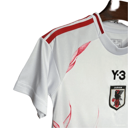 Japan Y3 Kids Kit Away 2024/25 White - LEAKITS