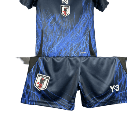 Japan Kids Kit Home 2024/25 Navy Y3 Blue Flame - LEAKITS