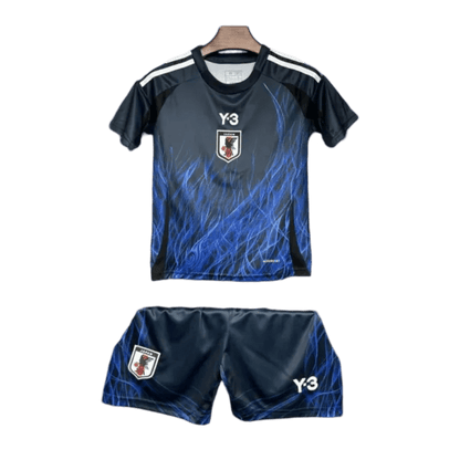 Japan Kids Kit Home 2024/25 Navy Y3 Blue Flame - LEAKITS