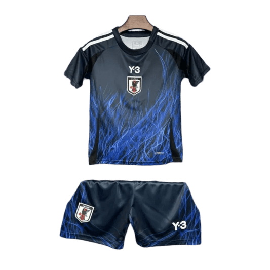 Japan Kids Kit Home 2024/25 Navy Y3 Blue Flame - LEAKITS