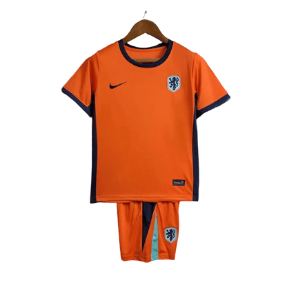 Netherlands 2024/25 Home Kids Jersey - LEAKITS