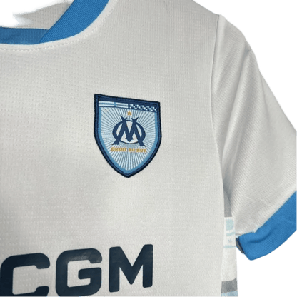 Olympique de Marseille 2024/25 Home Kids Jersey - LEAKITS
