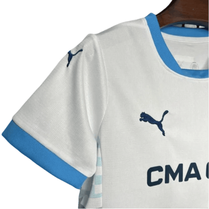 Olympique de Marseille 2024/25 Home Kids Jersey - LEAKITS