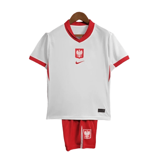 Poland 2024/25 Home Kids Jersey - LEAKITS