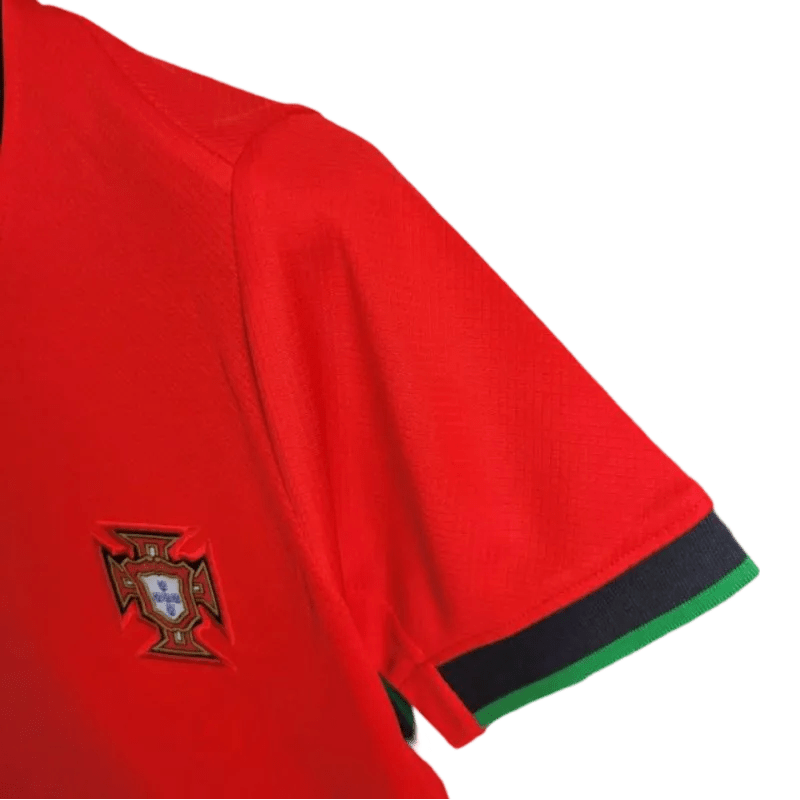 Portugal 2024/25 Home Kids Jersey - LEAKITS