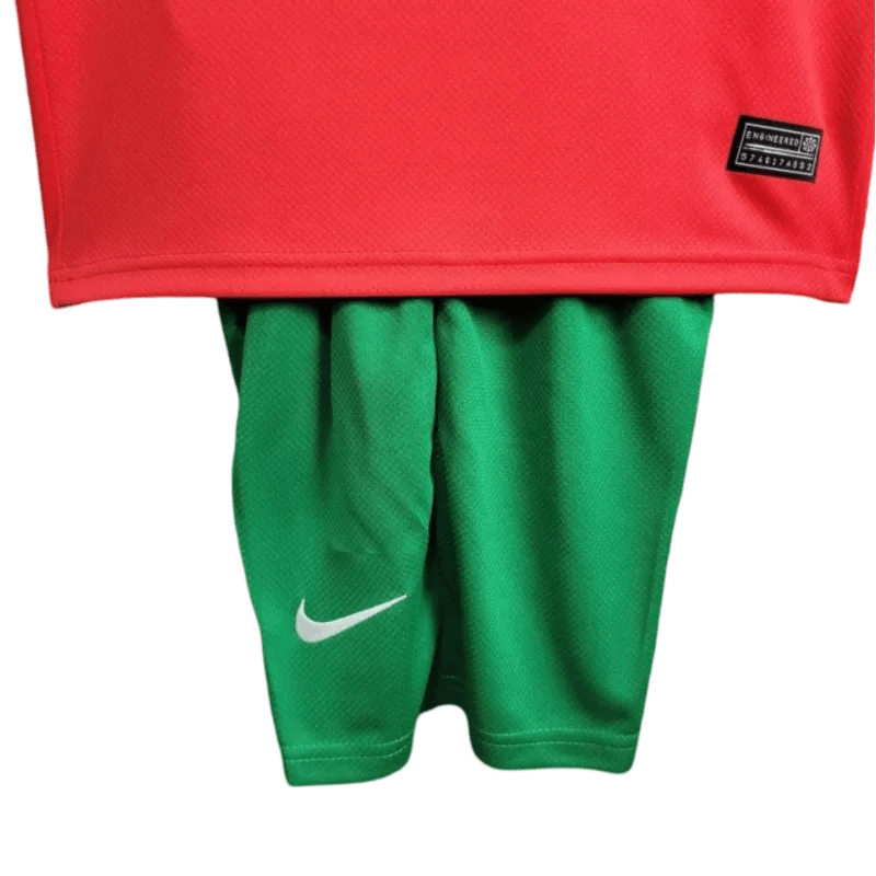 Portugal 2024/25 Home Kids Jersey - LEAKITS