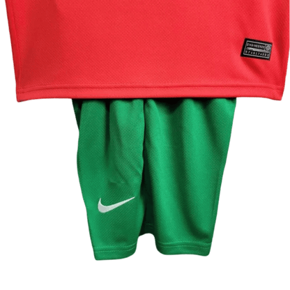 Portugal 2024/25 Home Kids Jersey - LEAKITS