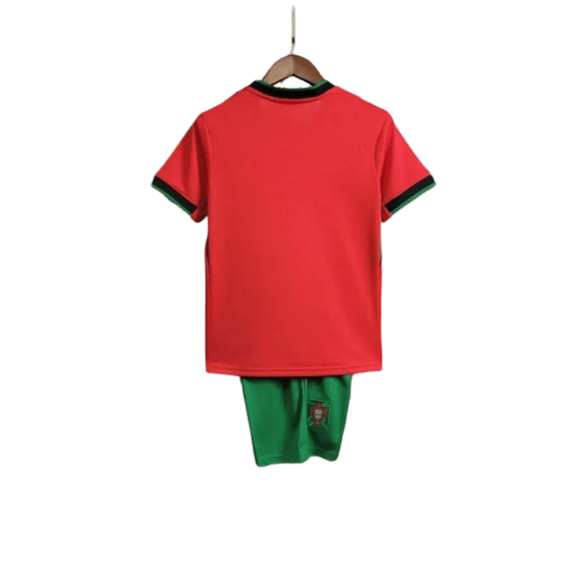 Portugal 2024/25 Home Kids Jersey - LEAKITS