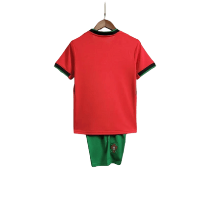 Portugal 2024/25 Home Kids Jersey - LEAKITS
