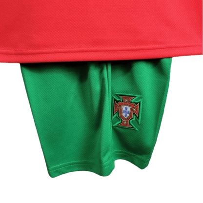 Portugal 2024/25 Home Kids Jersey - LEAKITS