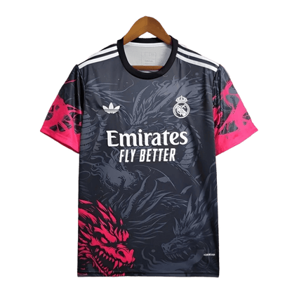 2024/2025 Real Madrid Black Dragon Jersey - LEAKITS