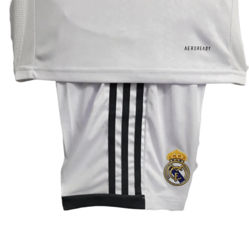 Real Madrid 2024/25 Home Kids Jersey White - LEAKITS