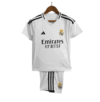 Real Madrid 2024/25 Home Kids Jersey White - LEAKITS