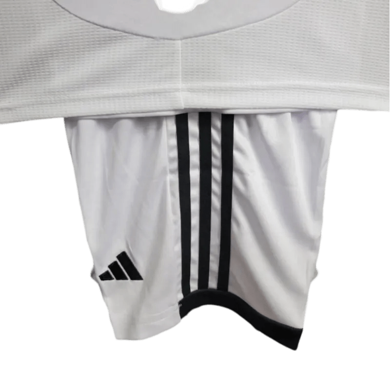 Real Madrid 2024/25 Home Kids Jersey White - LEAKITS