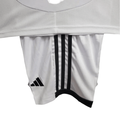 Real Madrid 2024/25 Home Kids Jersey White - LEAKITS