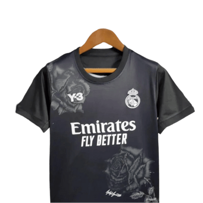 Real Madrid 2024/25 Kids Kit Y3 Version Black - LEAKITS