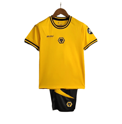 Wolves 2024/25 Home Kids Kit - LEAKITS
