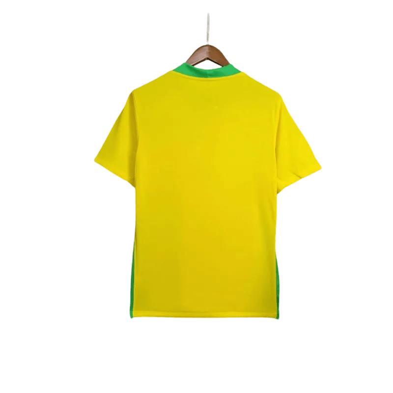 Brazil national team jersey 2024 home fan version yellow traditional selecao