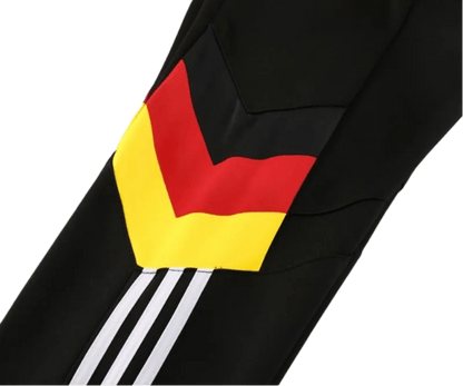 2024 Germany Black Full Zipper Jacket + Long Pants | GoatGears Store - LEAKITS