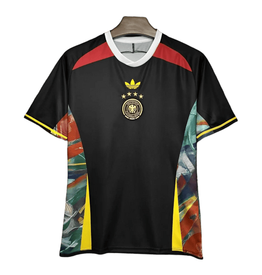 Germany black jersey euro 2024 special edition multicolor accents die mannschaft LEAKITS Store