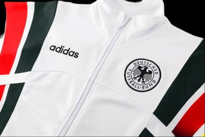 2024 Germany White Full Zipper Jacket + Long Pants | GoatGears Store - LEAKITS
