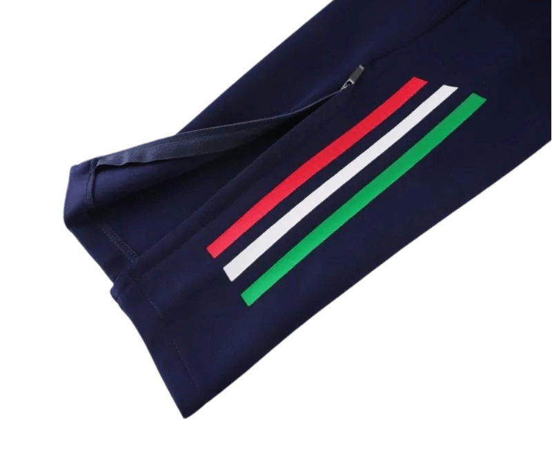 2024 Italy White Full Zipper Jacket + Long Pants | GoatGears Store - LEAKITS