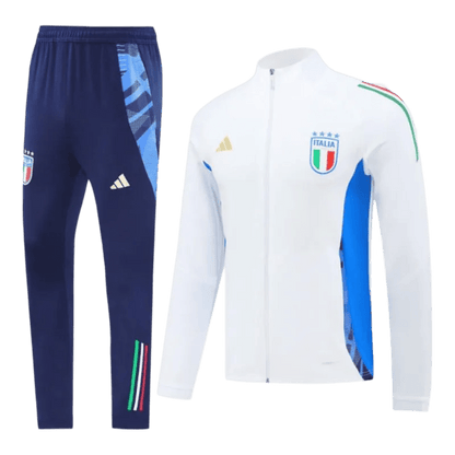 2024 Italy White Full Zipper Jacket + Long Pants | GoatGears Store - LEAKITS