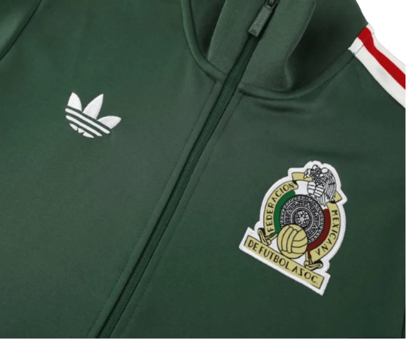 2024 Mexico Green Full Zipper Jacket + Long Pants | GoatGears Store - LEAKITS