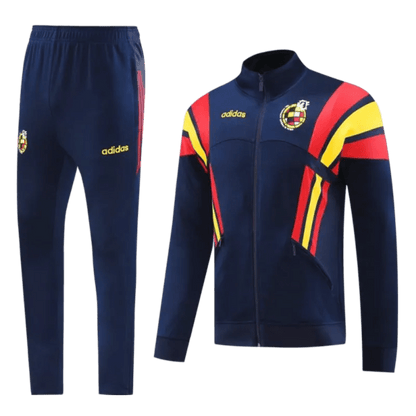 2024 Spain Navy Full Zipper Jacket + Long Pants | GoatGears Store - LEAKITS