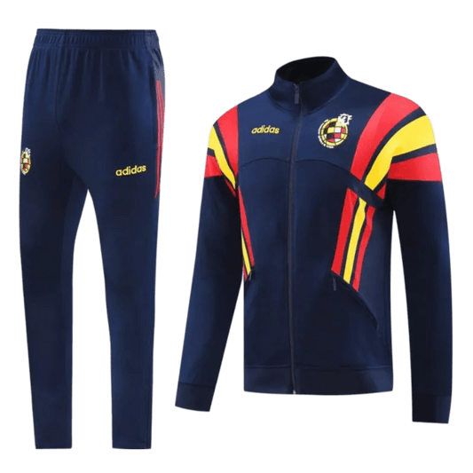 2024 Spain Navy Full Zipper Jacket + Long Pants | GoatGears Store - LEAKITS