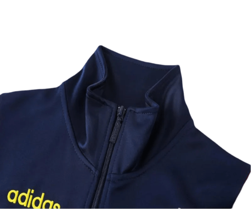 2024 Spain Navy Full Zipper Jacket + Long Pants | GoatGears Store - LEAKITS