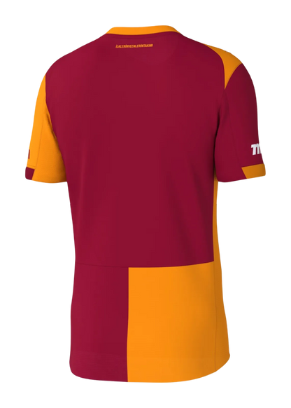 Galatasaray jersey 25/26 home fan version orange bordeaux galatasaray jerseys collection cimbom