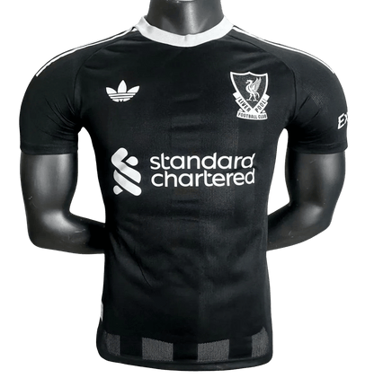 2025/2026 Liverpool jersey - Goalkeeper Black Player Version - LEAKITS
