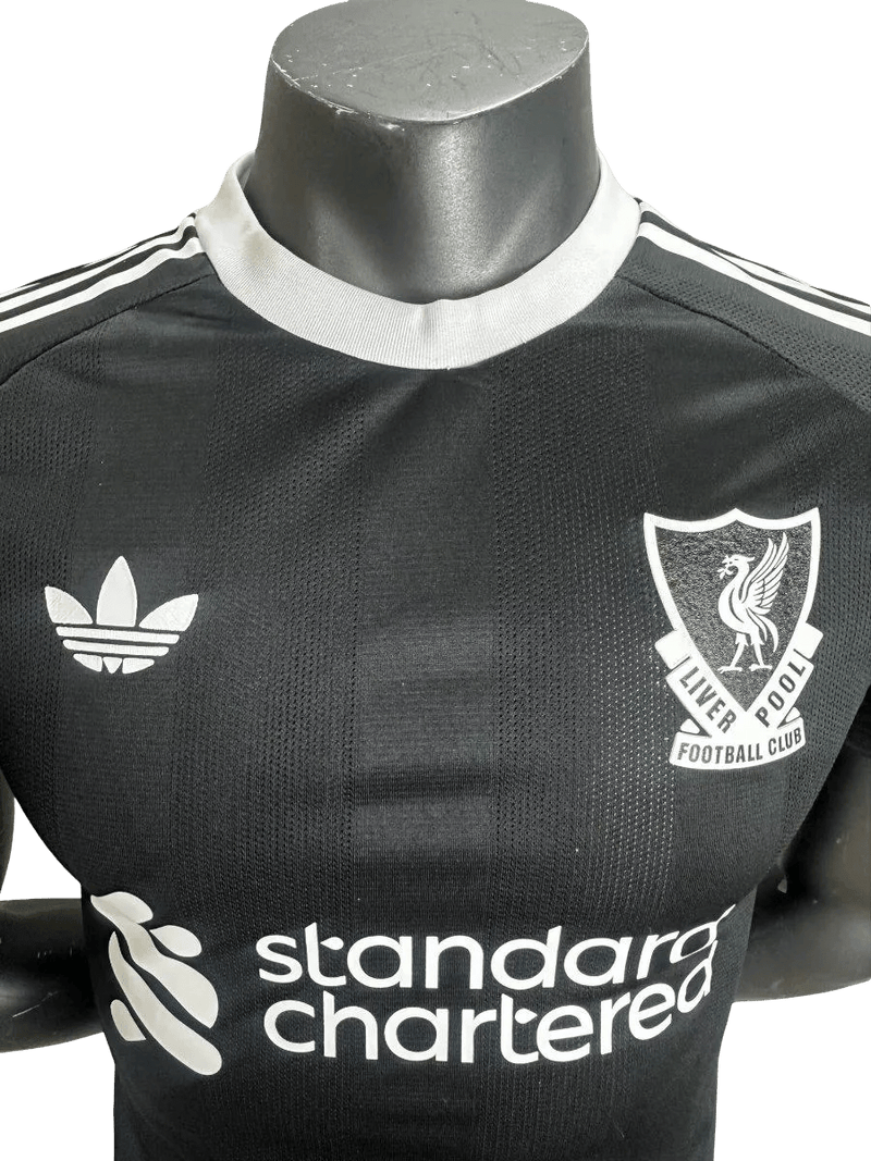 2025/2026 Liverpool jersey - Goalkeeper Black Player Version - LEAKITS