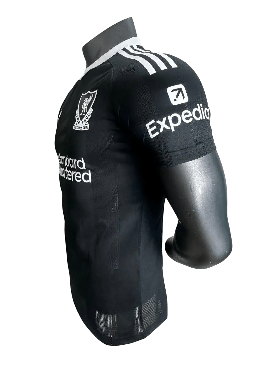 2025/2026 Liverpool jersey - Goalkeeper Black Player Version - LEAKITS