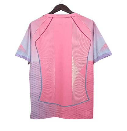 Barcelona pink football shirt 2025 special pink grey pink jerseys