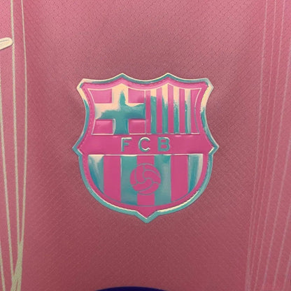 Pink barcelona jersey 2025 special pink grey La Liga innovation