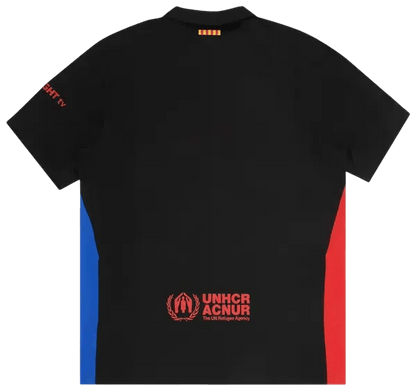 2025 Barcelona X Travis Black Away Special Jersey - Fan Version - LEAKITS