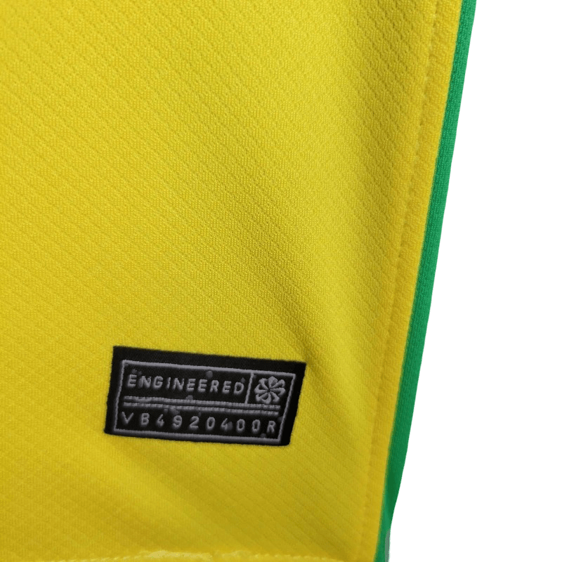 Fan version brazil soccer jersey home 2025 yellow selecao nacional pride