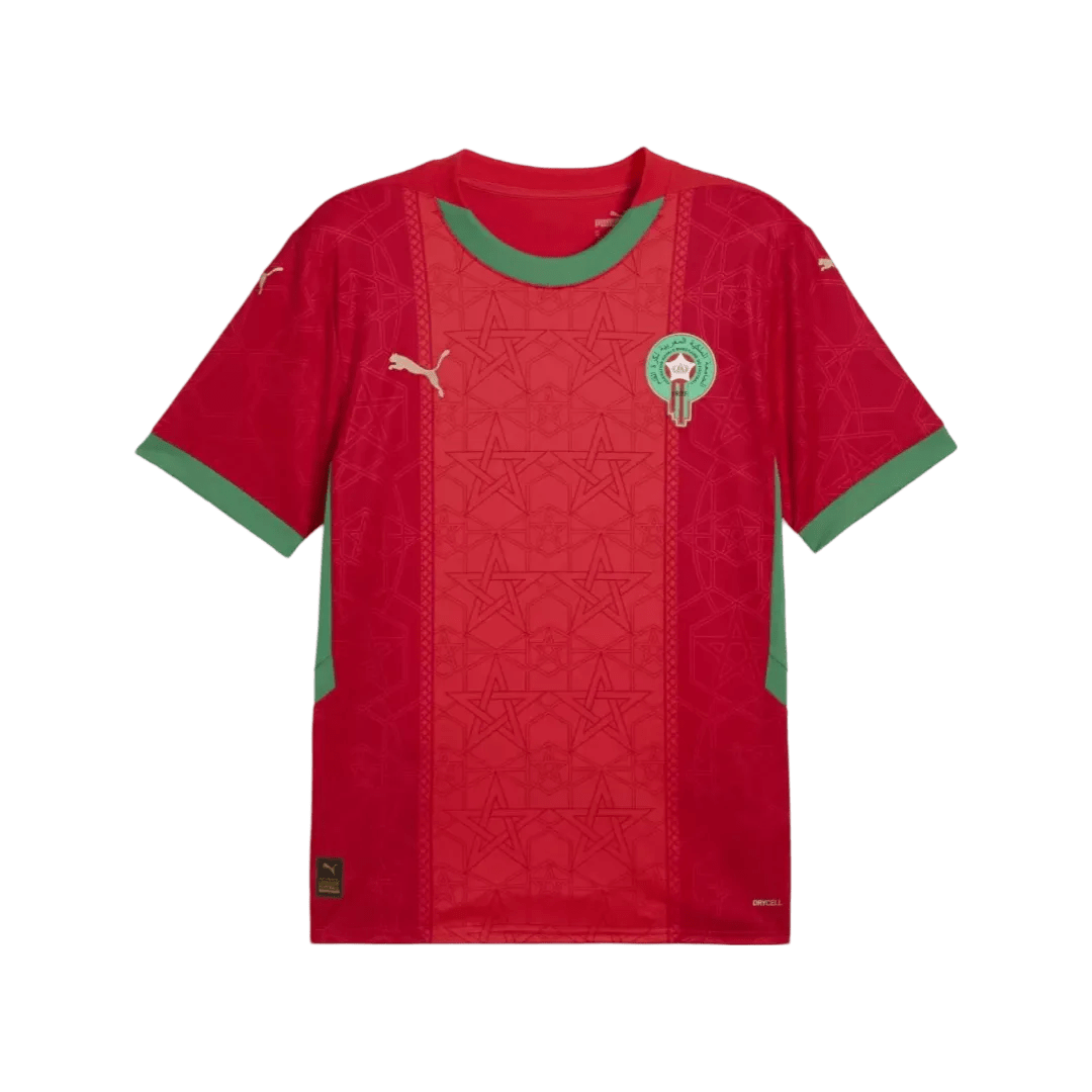 2025 AFCON Morocco Home kit - Fan version - GOATGEARS Store - LEAKITS