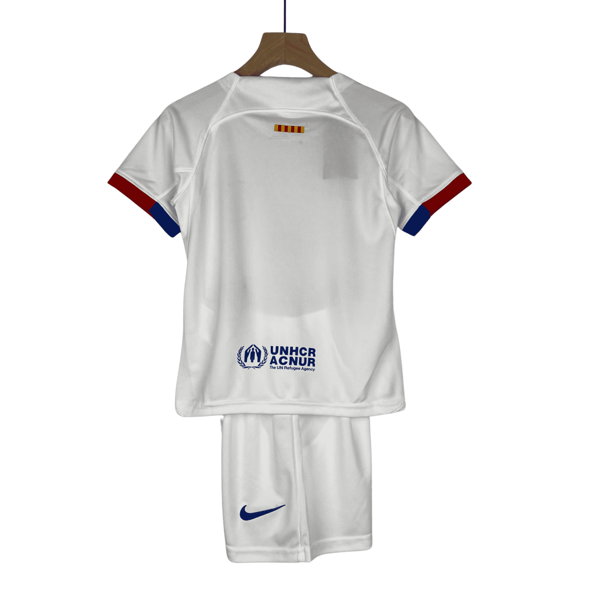 Barcelona Youth Jersey Away 2023/24 White - LEAKITS