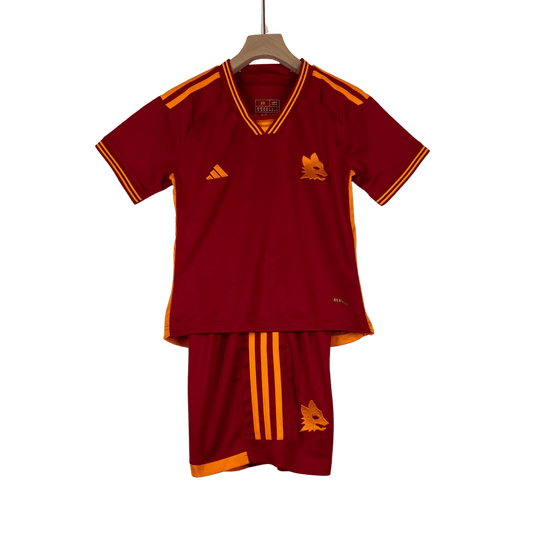 AS Roma Kids Jersey Home 2023/24 - LEAKITS