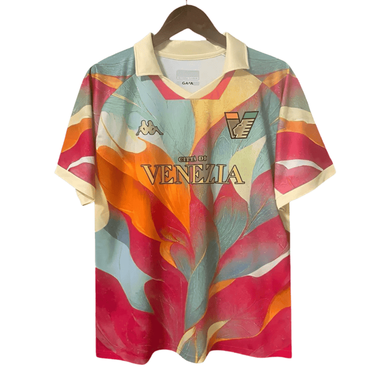 Venezia fc kit 24/25 flower special edition multicolor floral artistic design LEAKITS Store
