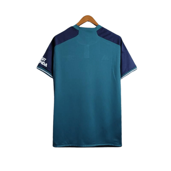 Arsenal jersey third 23/24 fan version turquoise arsenal soccer jersey collection
