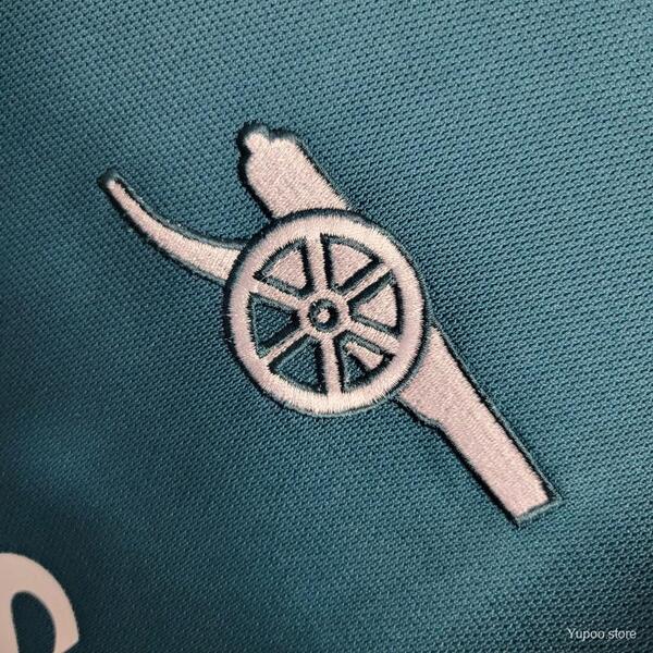 Arsenal jersey third 23/24 fan version turquoise design emirates stadium heritage