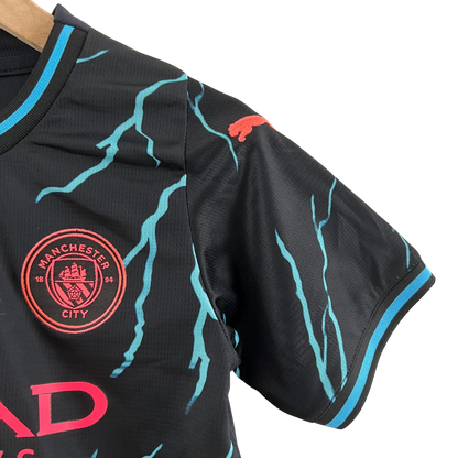 Manchester City Kids Kit Third 2023/24 - LEAKITS