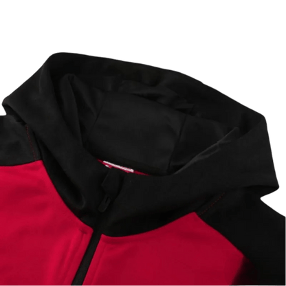 2024/2025 AC Milan Red & Black Hoodie Full Zipper Jacket + Long Pants | GoatGears Store - LEAKITS