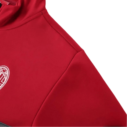 2024/2025 AC Milan RedGrey Full Zipper Jacket + Long Pants | GoatGears Store - LEAKITS