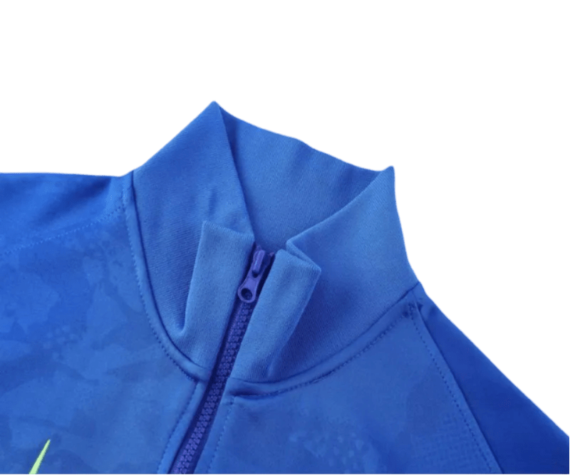 2024/2025 Barcelona Blue Full Zipper Jacket + Long Pants | GoatGears Store - LEAKITS