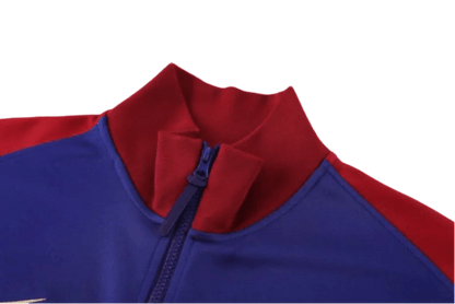 2024/2025 Barcelona Blue & Red Full Zipper Jacket + Long Pants | GoatGears Store - LEAKITS